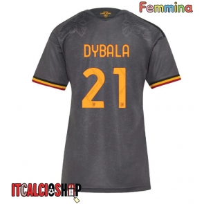 AS Roma Paulo Dybala #21 Terza Maglia Femmina 2026-27 Manica Corta